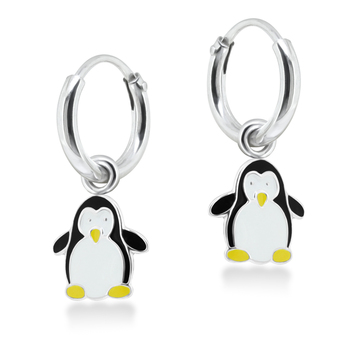 Kid Earring Penguin Earring HO-10-CH-STE-344
